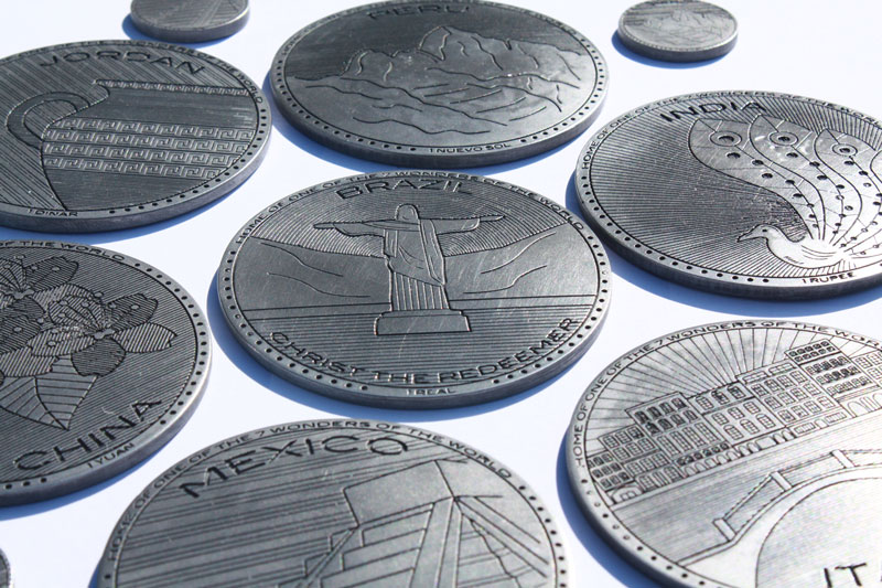 Cold-cast-coins-props