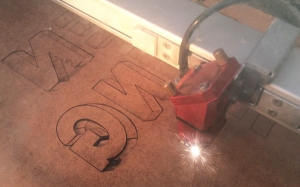 laser cutting hardboard