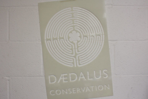 laser cut mylar stencil
