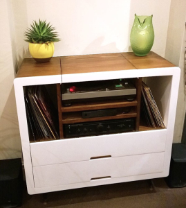 Bespoke record player unit