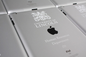 laser engraved ipads