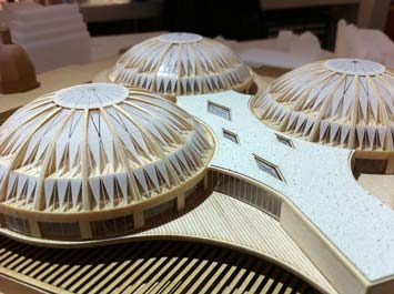 Architectural Model of A Dome Architectural Model of A Dome