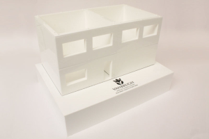 3D modular house model