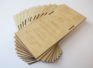 Ply wedding invitations