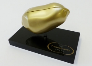 Bespoke award prop positively nutty