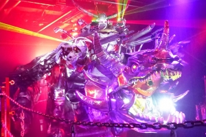 Giant Robot dinosaur prop robot restaurant