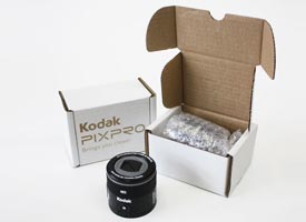 Bespoke trophy corporate gift Kodak paperweight