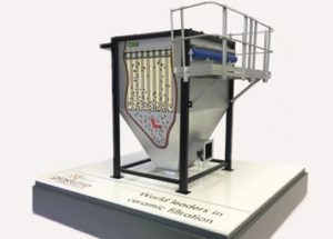 industrial exhibition model filter unit