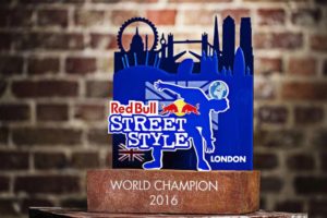 red bull street style bespoke trophy