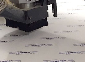 CNC machining perspex acrylic sheet