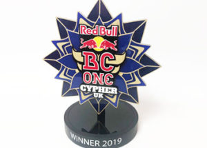 Bespoke award for Redbull BC One UK