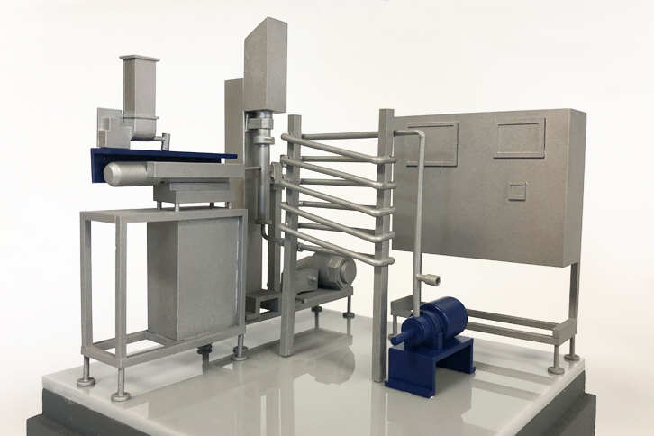 Industrial model for Glosfume trade show