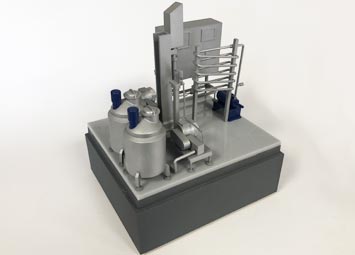 Industrial scale model