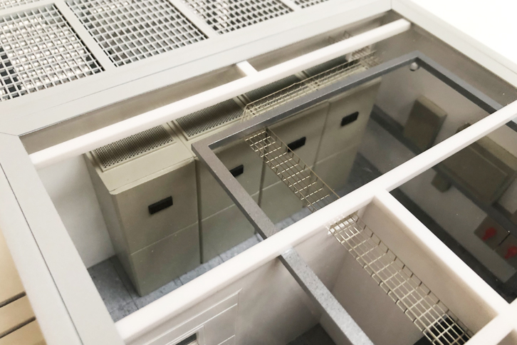 Industrial data center model for tradeshows