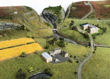 Landscape model used for marketing