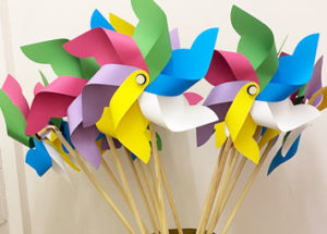 Giant Pinwheels