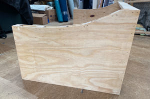 CNC plywood sofa frames for Up sofa