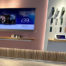 Fabric swatches for SkyGlass retail shop displays.