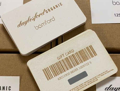 Wood gift cards